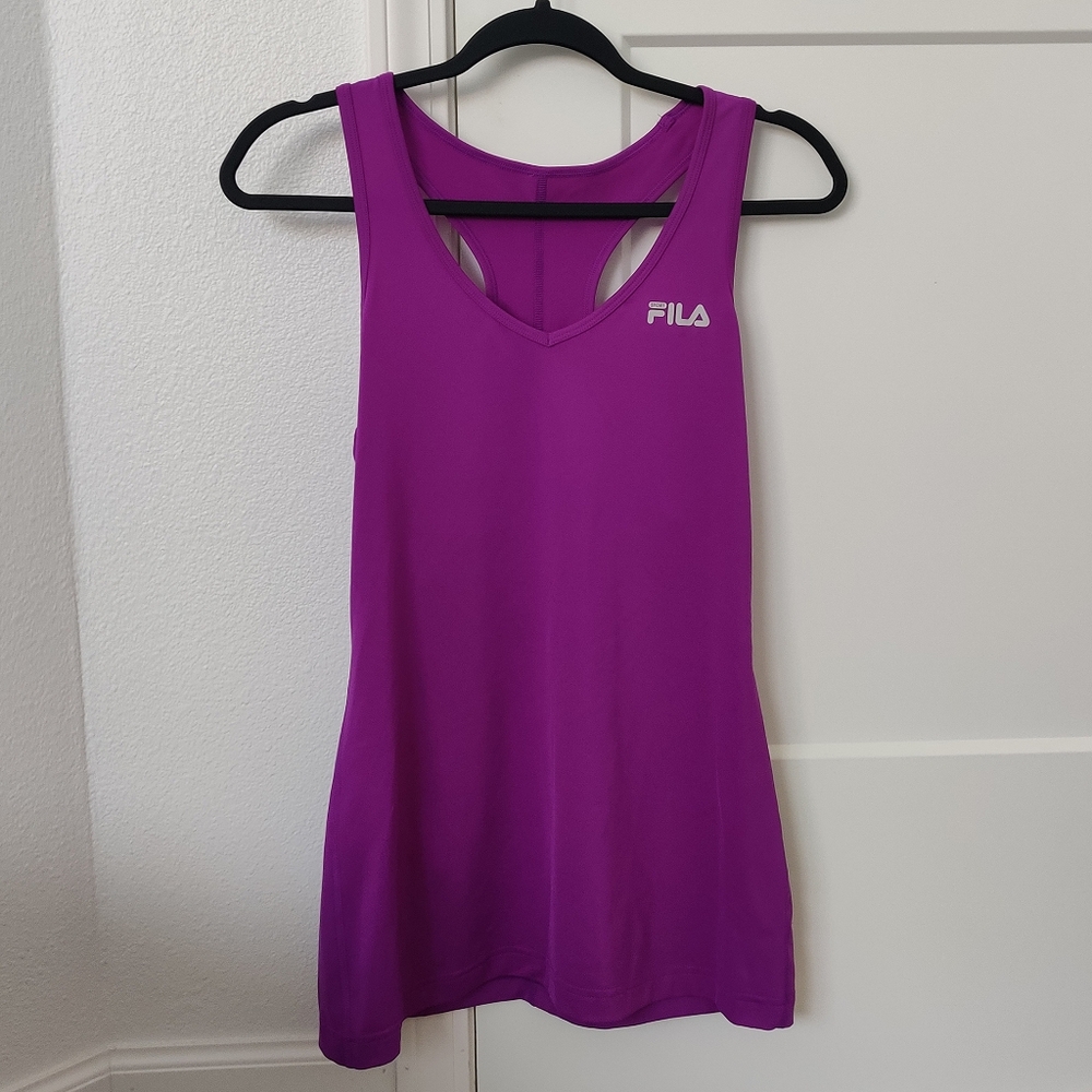 Fila Purple Athletic Racerback Tank Top (SEE PHOTOS/DESCRIPTION)